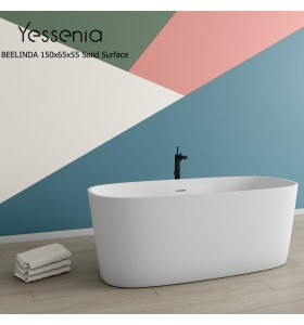 Belinda Freistehende Badewanne - Weiß  