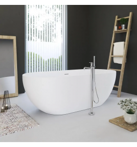 Camille Freistehende Badewanne - Weiß