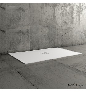 Liege Slim Corian®-Duschwanne nach Maß | Individuell anpassbar